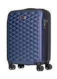 Wenger 605728 Lumen HARDSIDE 20' Luggage Carry On, 4 Easy Rolling Dual-Caster Wheels with a TSA Approved Combination Lock in Blue {32 litres}
