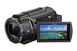 Sony FDR-AX43A 4K Kompakt-Camcorder (Ultra HD (UHD), Balanced Optical SteadyShot, 20x optischer Zoom, schwenkbarer Bildschirm), schwarz