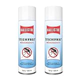 BALLISTOL Stichfrei 2 Dosen 500 ml Spray Mückenspray Insektenspray 26820